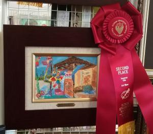 Artist Chrys Wilson Wins Second Place In Show